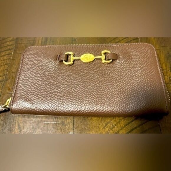 Giani Bernini - Beautiful brown leather wallet - Picture 1 of 8
